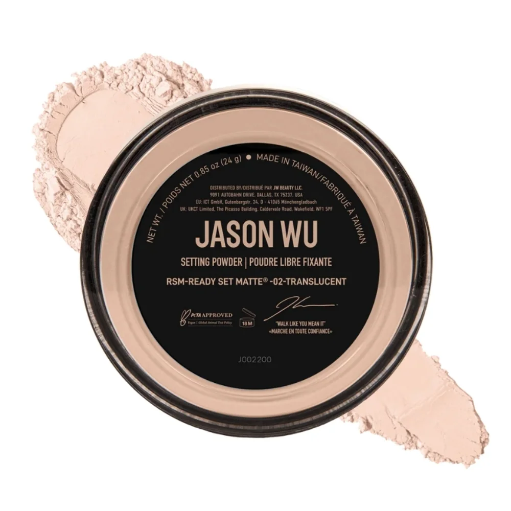 Jason Wu Beauty Ready Set Matte Powder 02 Translucent 0.85 oz New Box